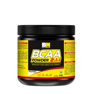 BCAA 100% Pure Powder Pre Post Workout Supplement 250g (Unflavoured)